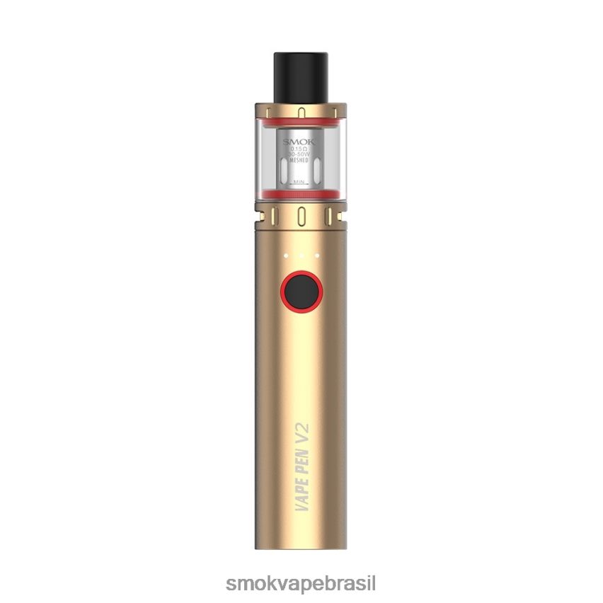 SMOK ouro kit caneta vape v2 6J6L2Z278 | SMOK Vape Pen Brasil