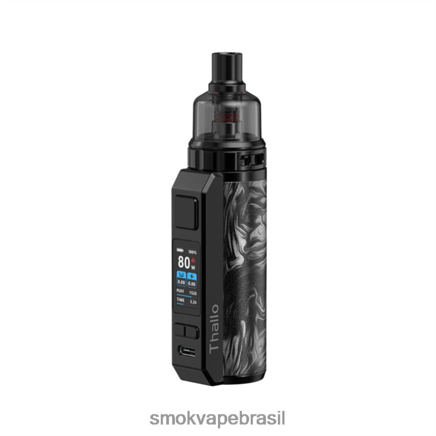 SMOK Thallo fluido preto cinza conjunto 6J6L2Z284 | Vape SMOK PreÃ§o