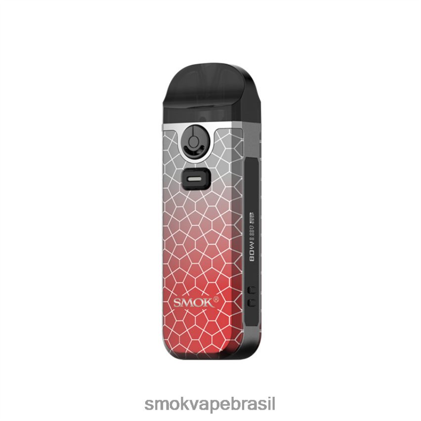 SMOK Nord armadura cinza vermelha 4 jogos 6J6L2Z270 | SMOK Vape Price Brasil