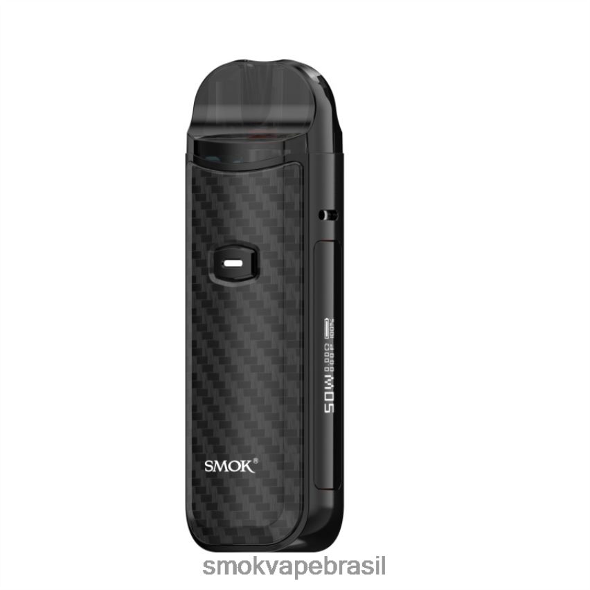 SMOK Nord fibra de carbono preta kit 50w 6J6L2Z158 | SMOK Vape Pen Brasil