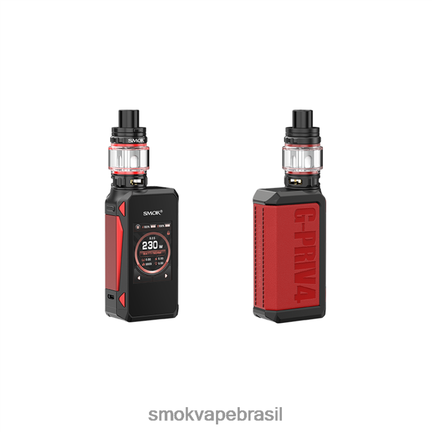 SMOK G-Priv4 vermelho conjunto 6J6L2Z92 | SMOK Vape BrasÃ­lia