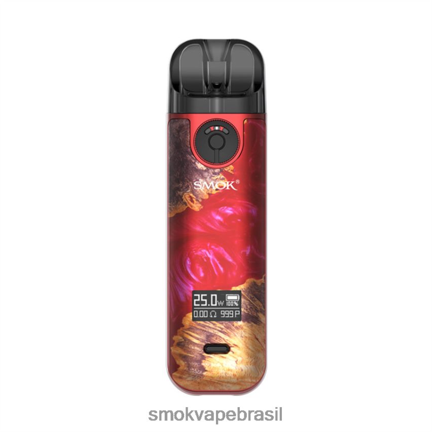 SMOK NOVO madeira estabilizadora vermelha 4 jogos 6J6L2Z229 | SMOK Vape Store Brasil