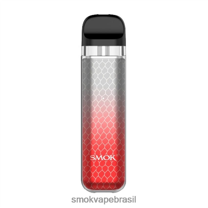 SMOK NOVO cobra vermelha prateada 2x kit 6J6L2Z59 | SMOK Vape Store Brasil