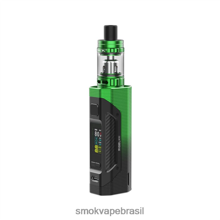 SMOK Rigel Preto Verde mini kit 6J6L2Z253 | SMOK PreÃ§o